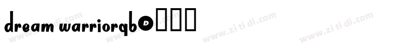 Dream WarriorGB字体转换